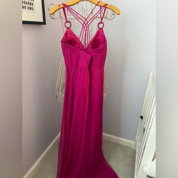 Cache pink floor length gown - Picture 6 of 6